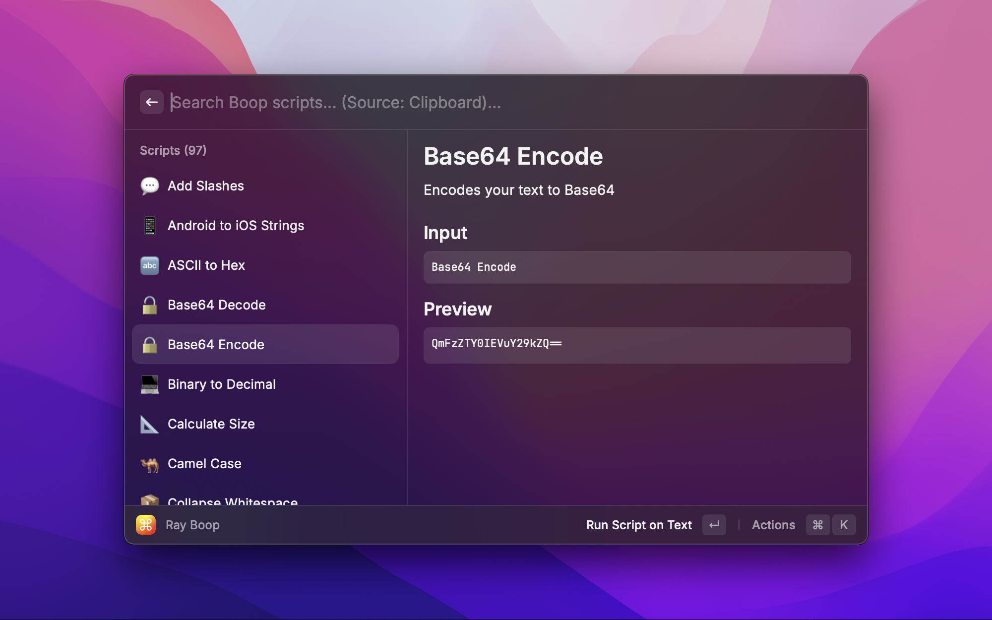 Raycast Store: Ray Boop